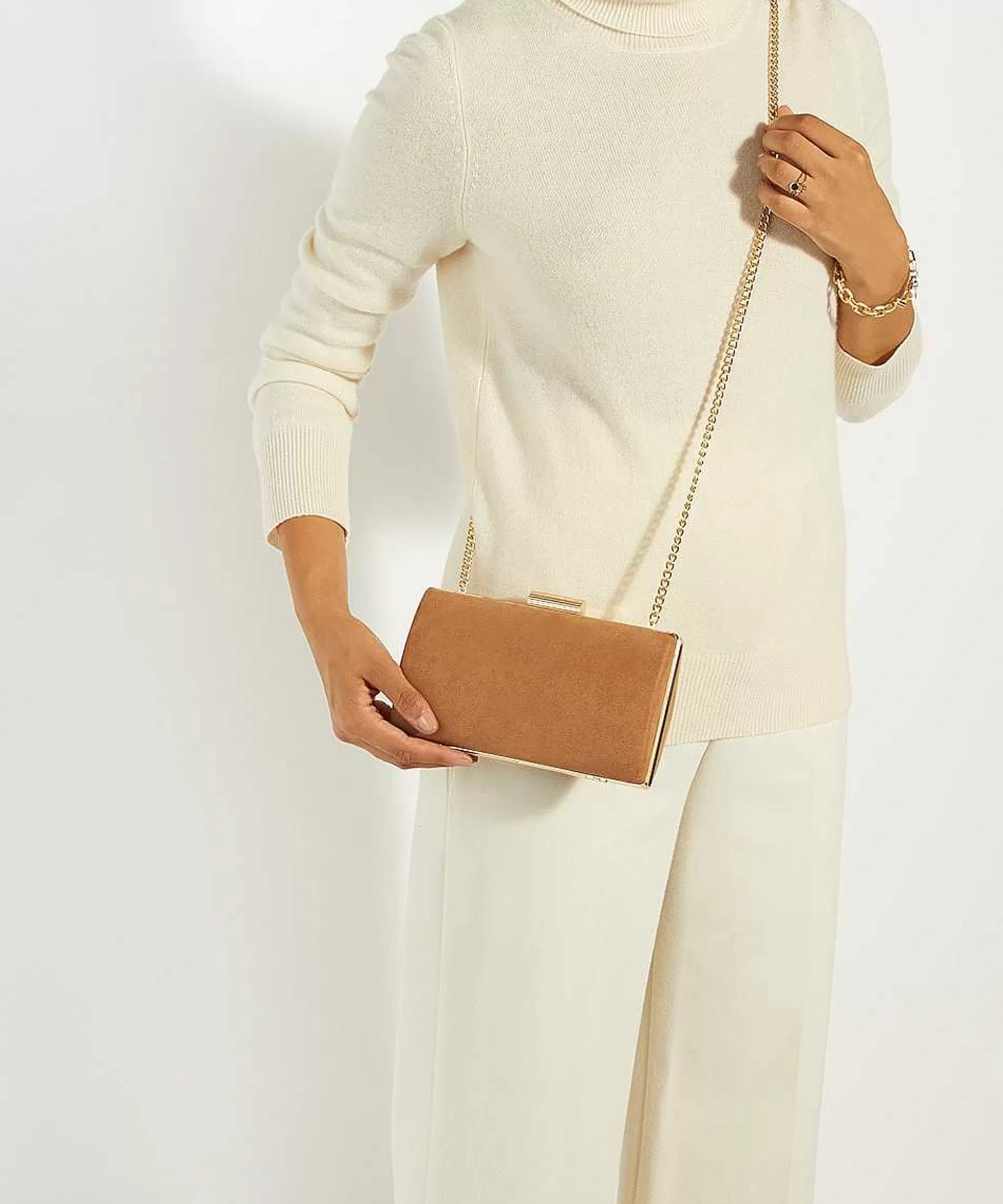 Dune London BELLEVIEW - CAMEL- Gifts | Clutch Bags