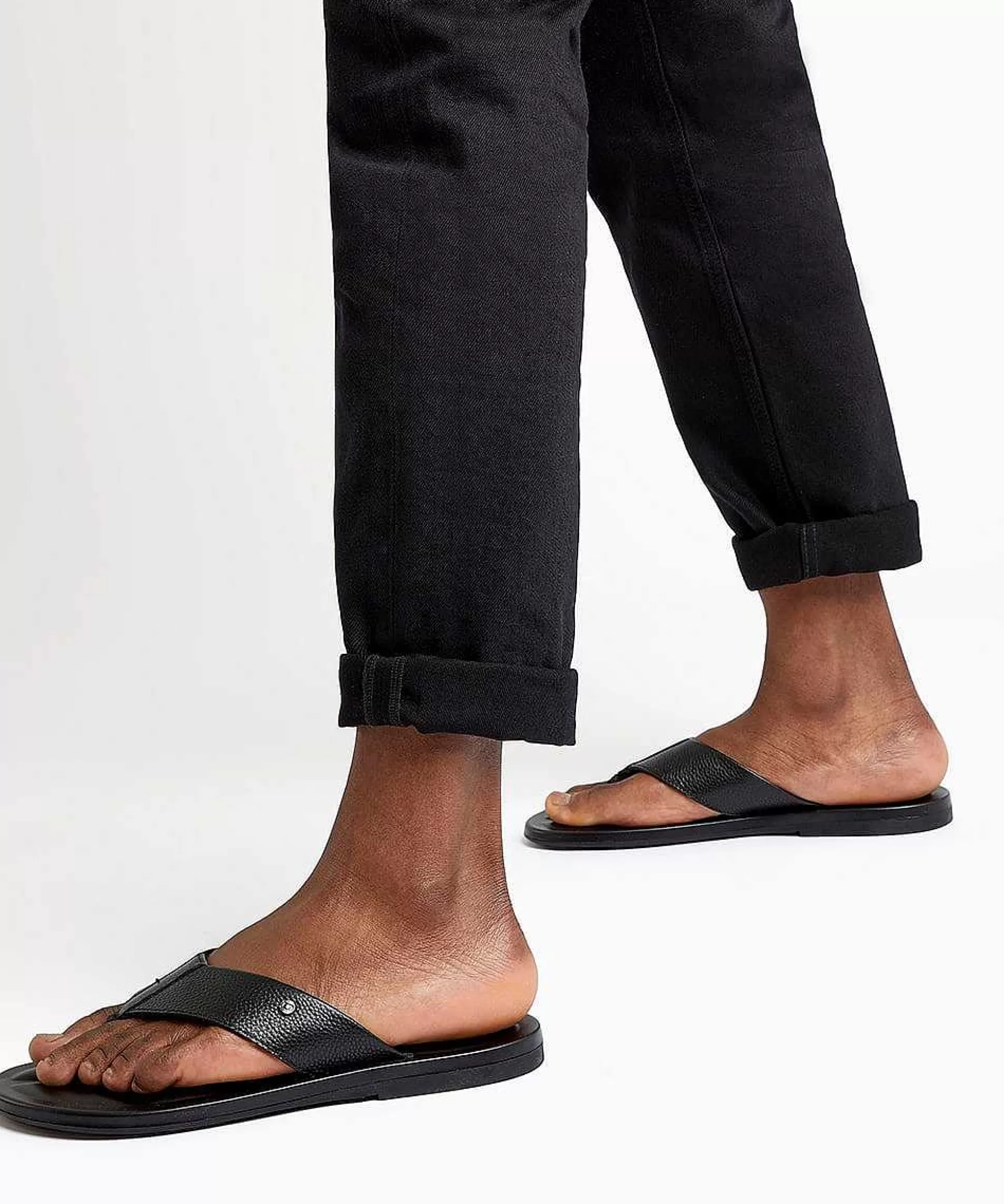 Dune London FREDSS - BLACK-Men Smart Sandals