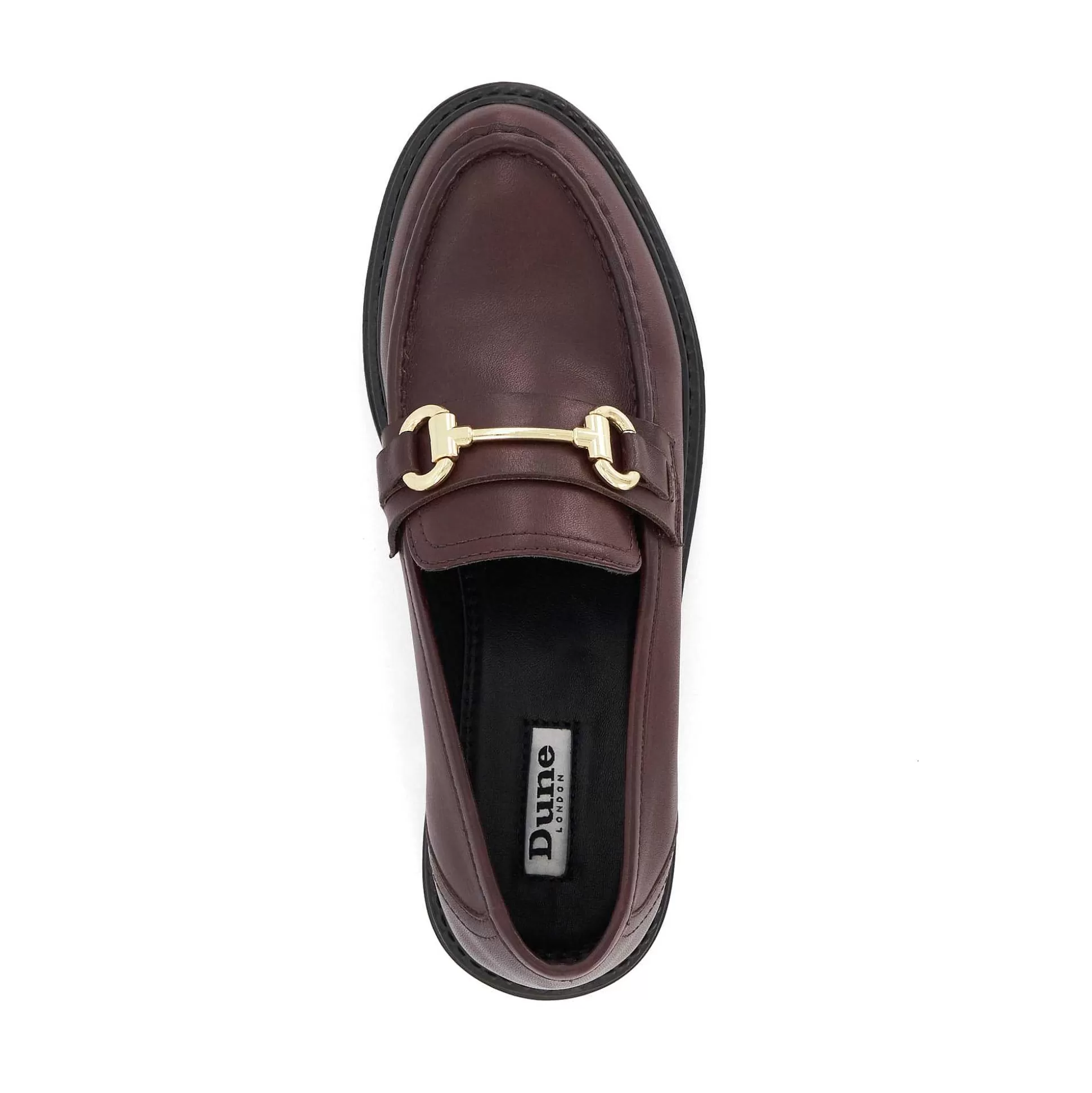Dune London GALLAGHER - BURGUNDY-Women Flat Shoes | Loafers