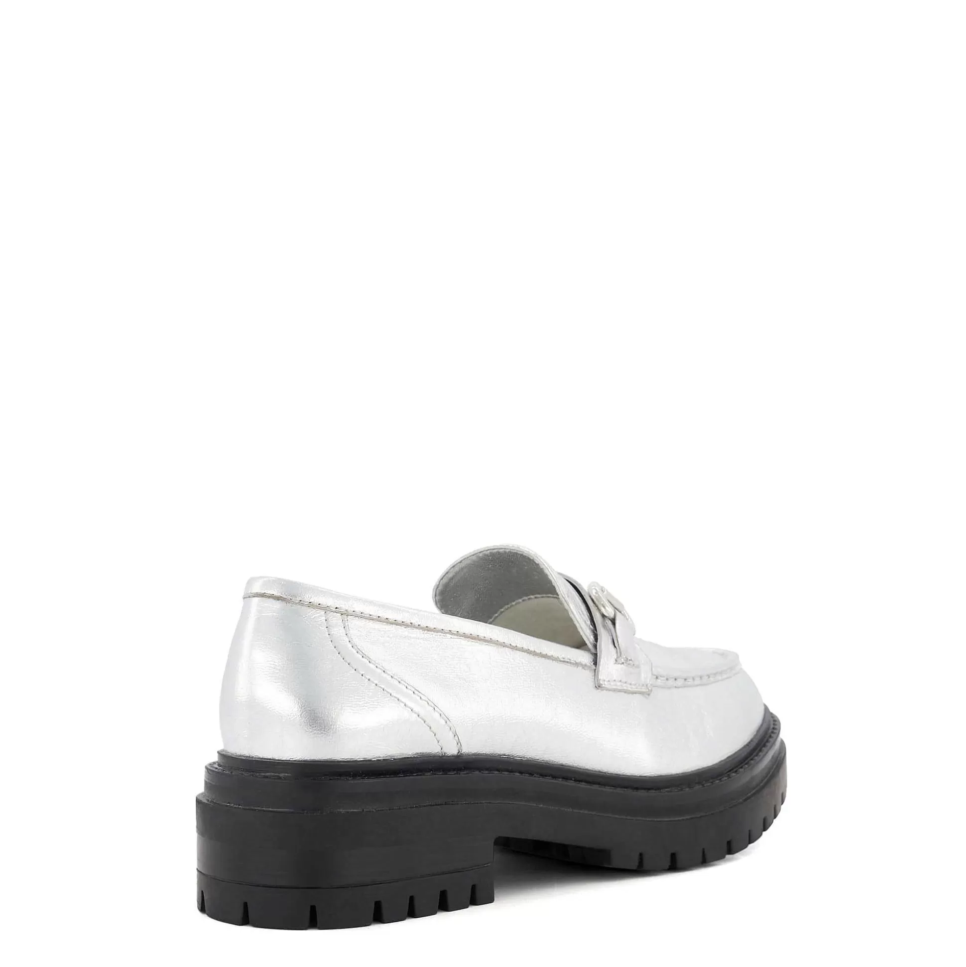 Dune London GALLAGHER - SILVER-Women Flat Shoes | Loafers
