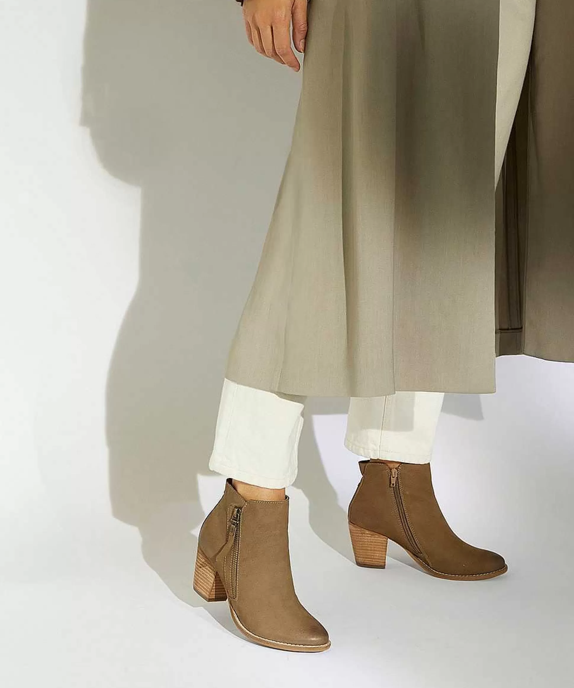 Dune London PAICE - TAUPE-Women Western Cowboy Boots | Ankle Boots