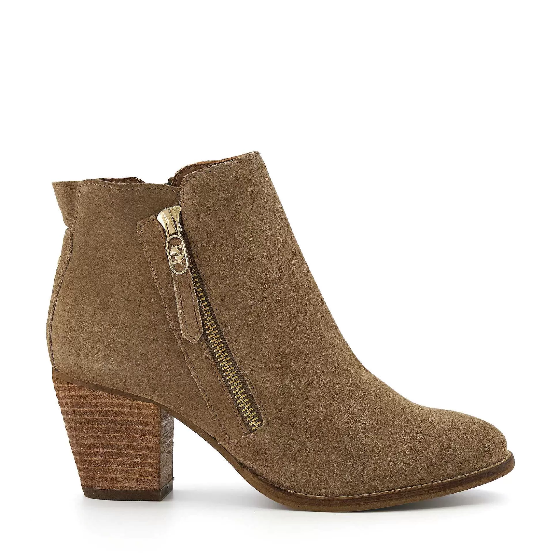 Dune London PAICEY - TAUPE-Women Western Cowboy Boots | Ankle Boots