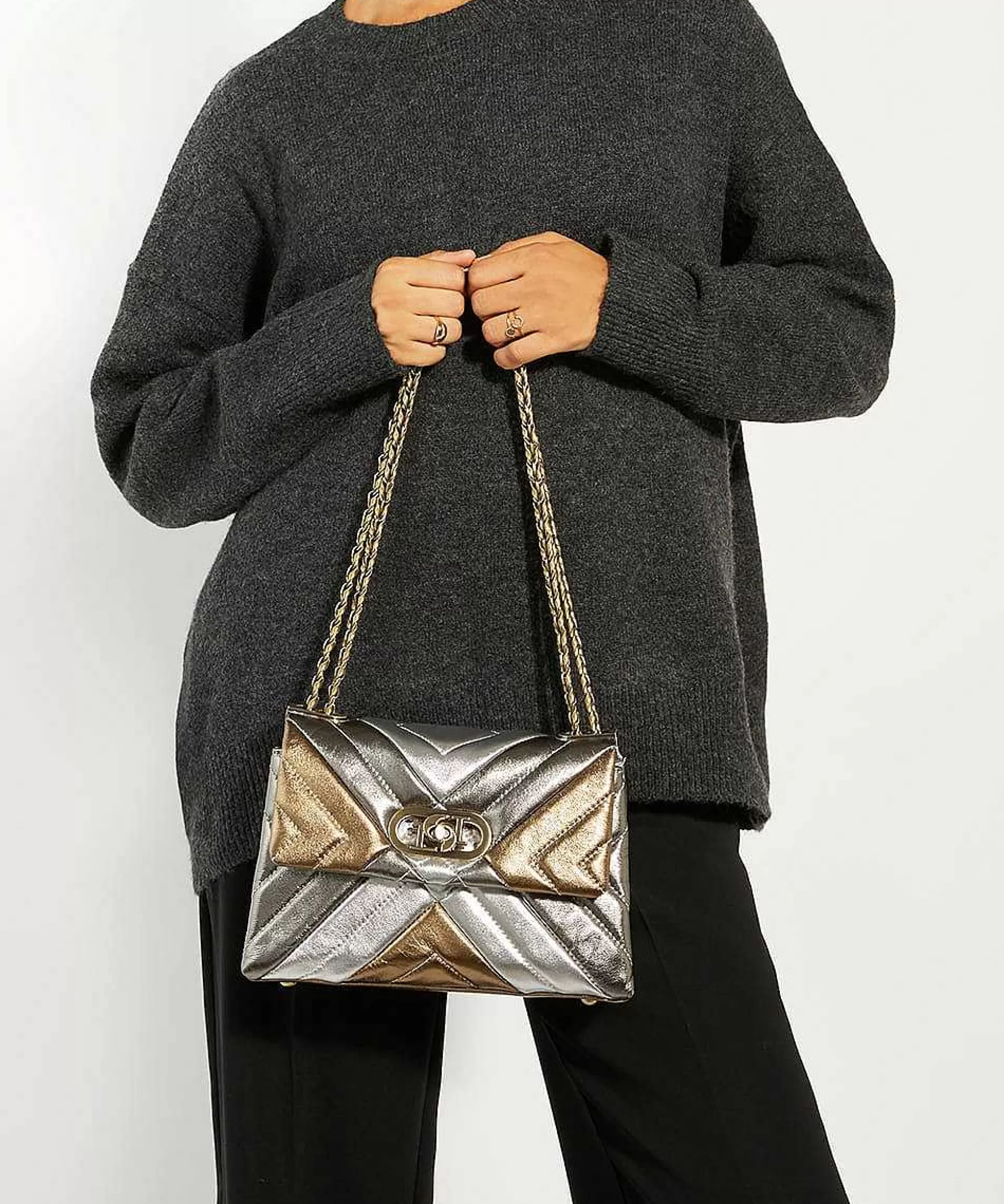 Dune London REGENT - SILVER- Handbags | Gifts